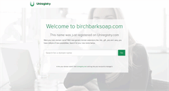 Desktop Screenshot of birchbarksoap.com